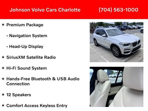Used 2018 BMW X3 xDrive30i AWD/4WD image 9