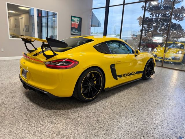 Used 2016 Porsche Cayman GT4 w/ Sport Chrono Package RWD image 8