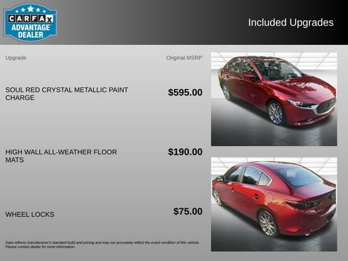 Used 2025 MAZDA MAZDA3 s FWD image 3