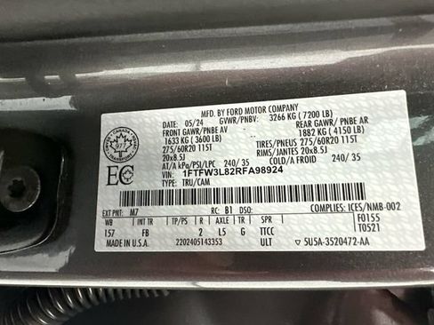 Used 2024 Ford F150 XLT w/ Equipment Group 302A MID AWD/4WD image 37