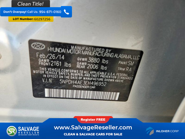 Used 2014 Hyundai Elantra SE w/ Option Group 02 FWD image 16