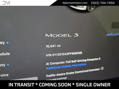 Used 2023 Tesla Model 3 Standard Range RWD image 7