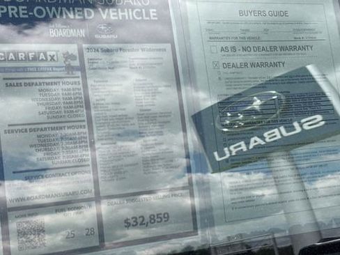 Used 2024 Subaru Forester Wilderness AWD/4WD image 30