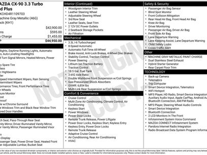 Used 2024 MAZDA CX-90 3.3 Turbo w/ Preferred Plus