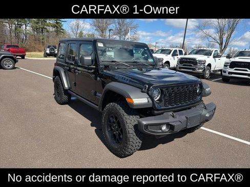 Certified 2025 Jeep Wrangler Unlimited Sport S 4xe AWD/4WD image 2