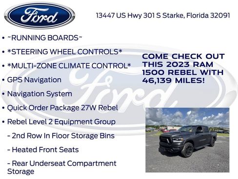 Used 2023 RAM 1500 Rebel w/ Rebel Level 2 Equipment Group AWD/4WD image 15