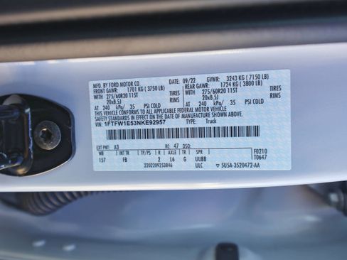 Used 2022 Ford F150 XLT w/ Equipment Group 302A High image 35