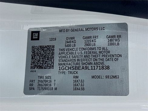 Used 2020 Chevrolet Colorado W/T image 27