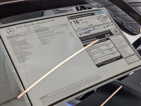 New 2026 Mercedes-Benz Maybach SL 680 image 16