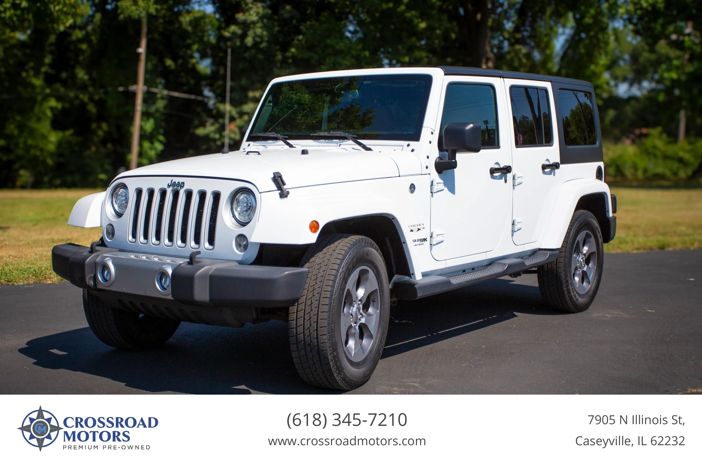 Used 2018 Jeep Wrangler Unlimited Sahara w/ Connectivity Group AWD/4WD image 1