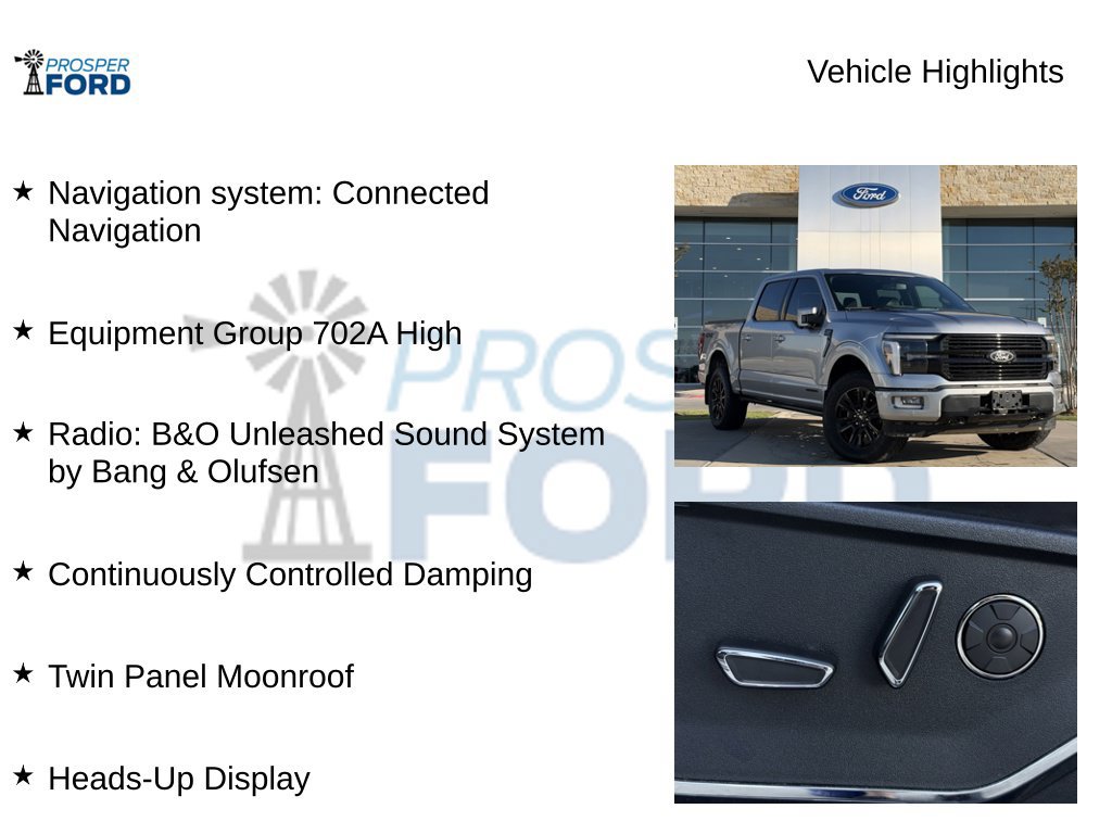 Used 2024 Ford F150 Platinum w/ Equipment Group 702A High AWD/4WD image 5
