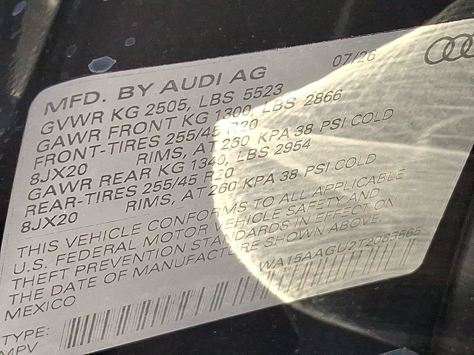 New 2026 Audi Q5 Premium AWD/4WD image 22