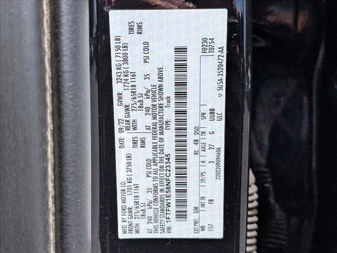 Used 2022 Ford F150 XLT w/ Equipment Group 302A High image 22