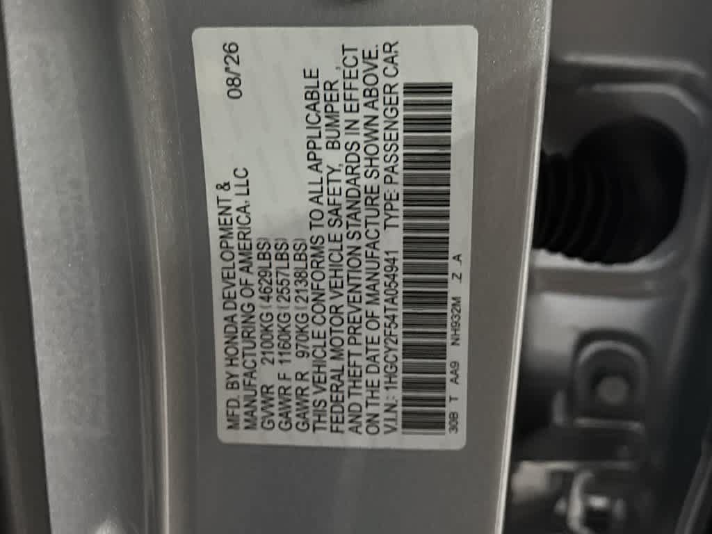 New 2026 Honda Accord Sport image 28