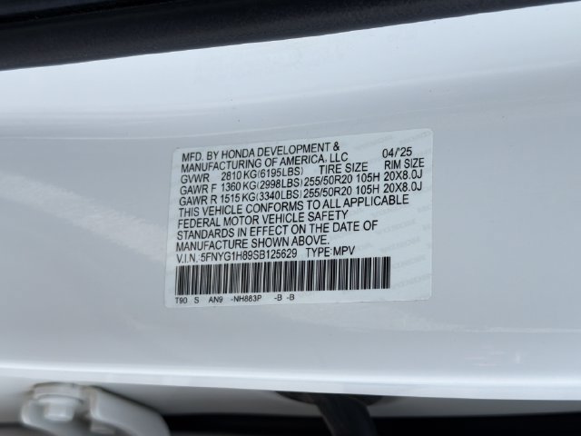Used 2025 Honda Pilot Elite image 30