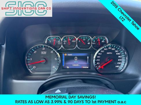 Used 2015 Chevrolet Tahoe LTZ AWD/4WD image 12