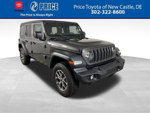 Used 2025 Jeep Wrangler Unlimited Sport AWD/4WD image 1