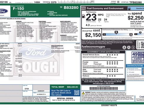 New 2026 Ford F150 Platinum w/ Equipment Group 702A High AWD/4WD image 11