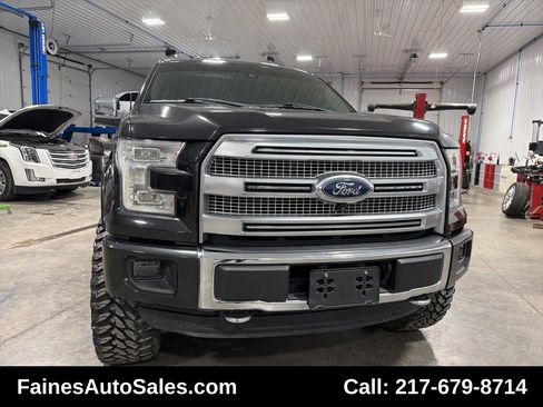 Used 2015 Ford F150 Platinum w/ Equipment Group 701A Luxury image 31