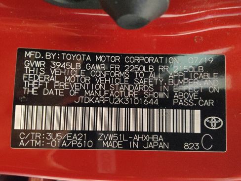 Used 2019 Toyota Prius Limited w/ Premium Convenience Package FWD image 33