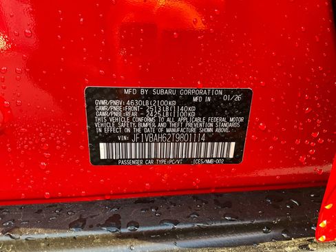 New 2026 Subaru WRX Premium AWD/4WD image 30