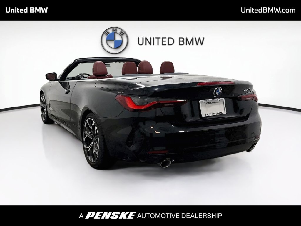 Certified 2025 BMW 430i Convertible RWD image 7