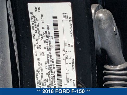 Used 2018 Ford F150 Raptor w/ Equipment Group 802A Luxury AWD/4WD image 24