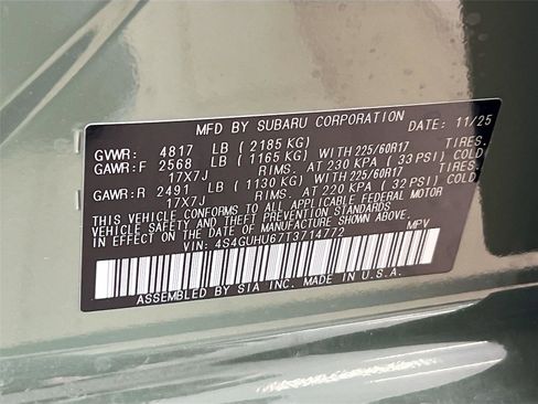 New 2026 Subaru Crosstrek 2.5i Wilderness image 36