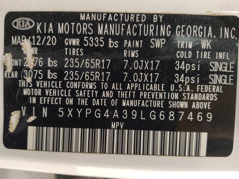 Used 2020 Kia Sorento L image 33