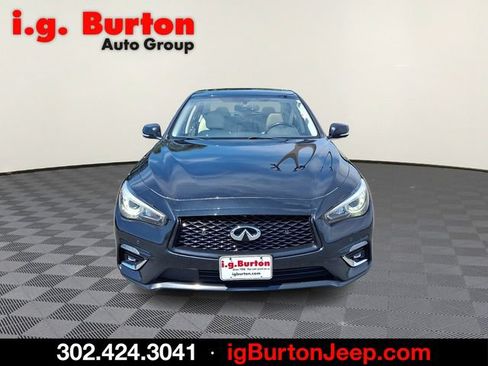 Used 2021 INFINITI Q50 Luxe w/ All Weather Package AWD/4WD image 2
