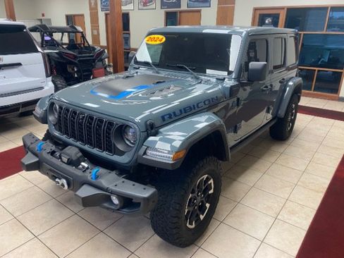 Used 2024 Jeep Wrangler Unlimited Rubicon 4xe AWD/4WD image 1