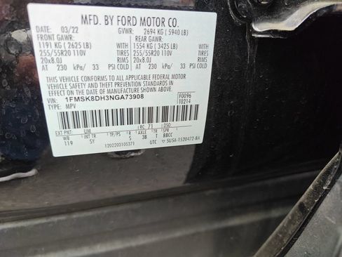 Used 2022 Ford Explorer XLT w/ Equipment Group 202A AWD/4WD image 10