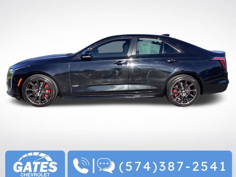 Used 2023 Cadillac CT4 V w/ Technology Package AWD/4WD image 6