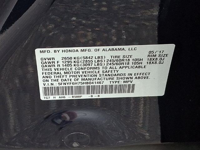 Used 2017 Honda Pilot EX-L image 30