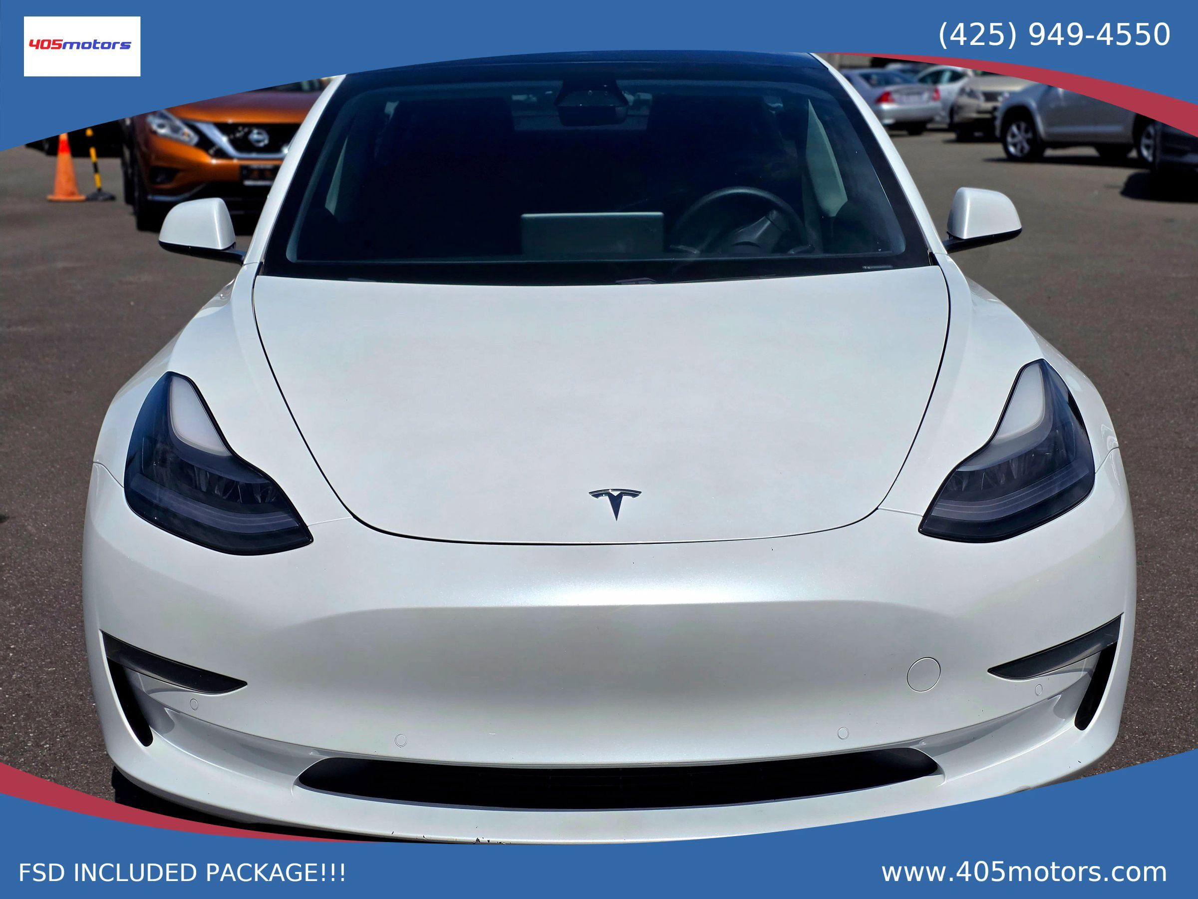 Used 2021 Tesla Model 3 Standard Range Plus RWD image 3