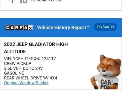 Used 2022 Jeep Gladiator Overland