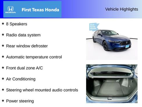 Used 2025 Honda Accord SE image 11