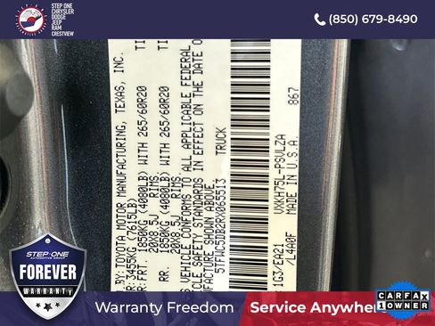 Used 2024 Toyota Tundra Limited w/ TRD Off-Road Package image 40