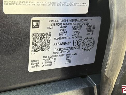 Certified 2023 Chevrolet Tahoe Premier AWD/4WD image 37