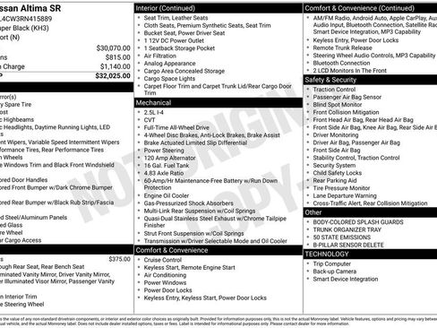 Used 2024 Nissan Altima 2.5 SR image 36