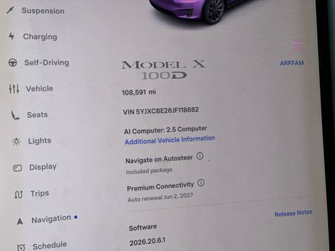 Used 2018 Tesla Model X 100D AWD/4WD image 29