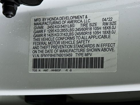 Used 2022 Honda Passport TrailSport image 12