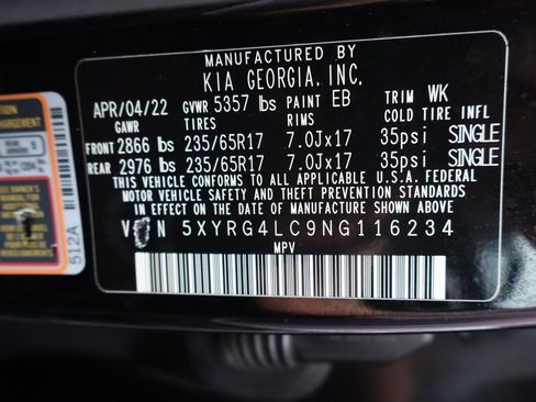 Used 2022 Kia Sorento LX image 36