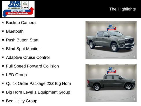 Used 2026 RAM 1500 Big Horn AWD/4WD image 2