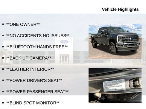 Used 2024 Ford F250 Lariat w/ Lariat Ultimate Package image 6