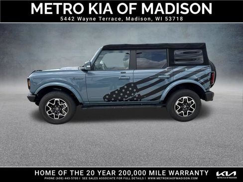 Used 2021 Ford Bronco Outer Banks AWD/4WD image 3