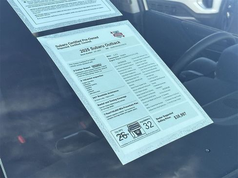 Certified 2025 Subaru Outback Limited image 6