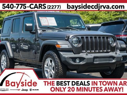 Used 2022 Jeep Wrangler Unlimited Sport AWD/4WD image 1