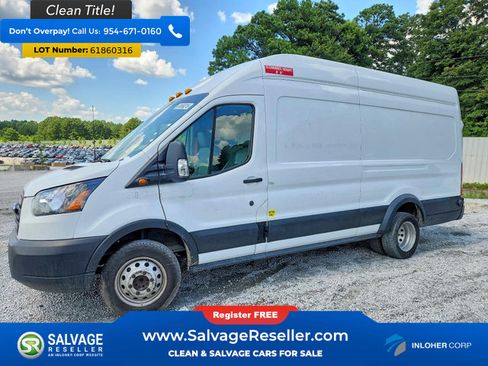 Used 2019 Ford Transit 350 148 High Roof Extended DRW RWD image 1