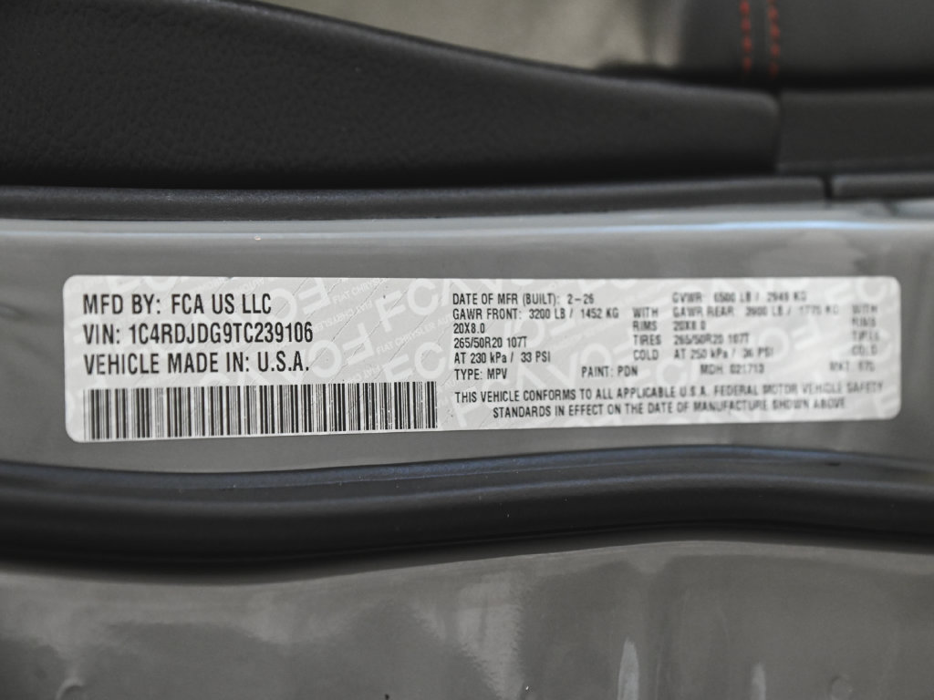 Used 2026 Dodge Durango GT AWD/4WD image 13